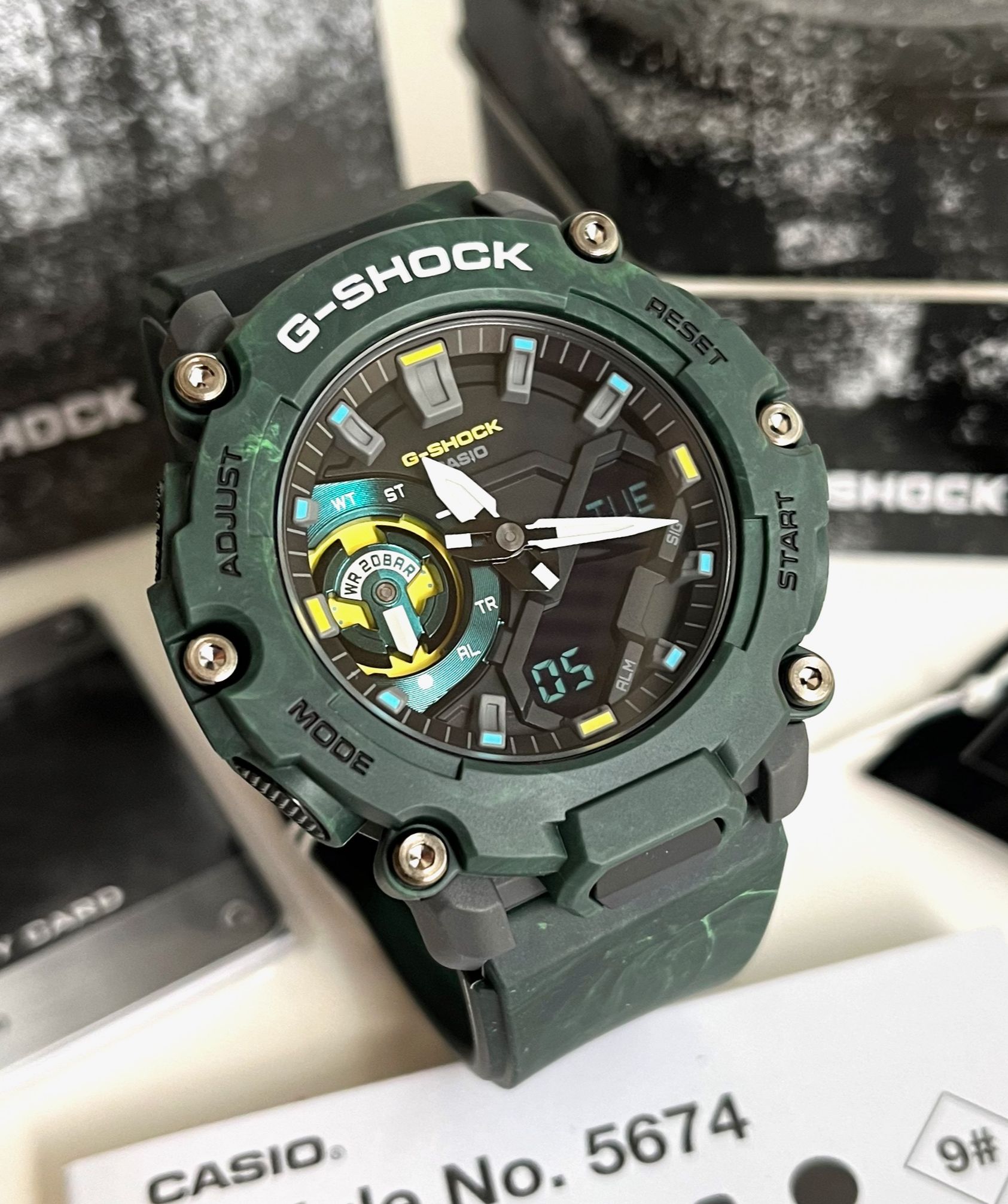 G-Shock GA2200MFR-3A Mystic 2024 Forest Watch, Green