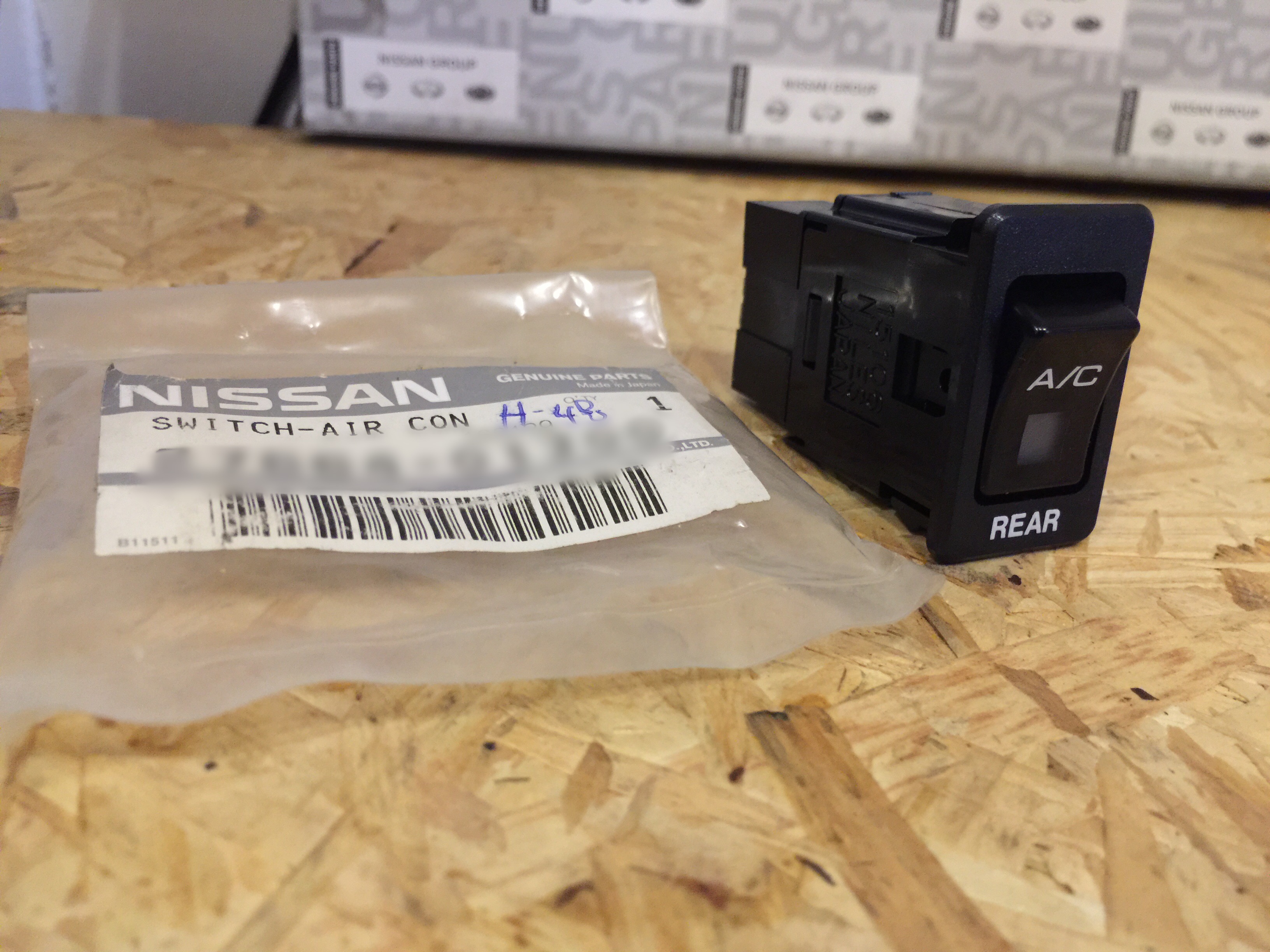 Rear Aircon switch Nissan Patrol GQ Y60 Safari Lazada PH