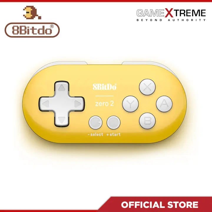 8bitdo Zero 2 Bluetooth Gamepad Yellow Edition Lazada Ph