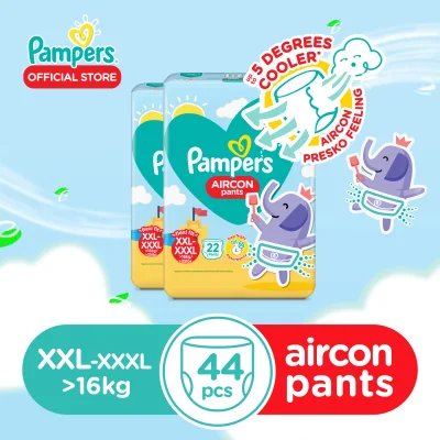 Pampers Aircon Pants Value Pack Extra Extra Large 22 x 2 packs (44 diapers)