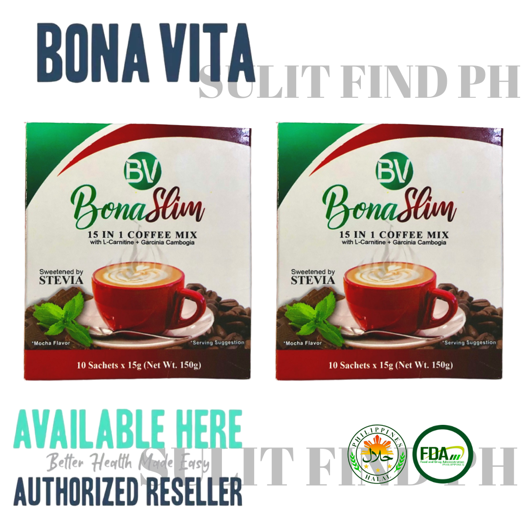 (6 Boxes) Bonavita Slim Coffee Drink Promo Sale Variant All Natural