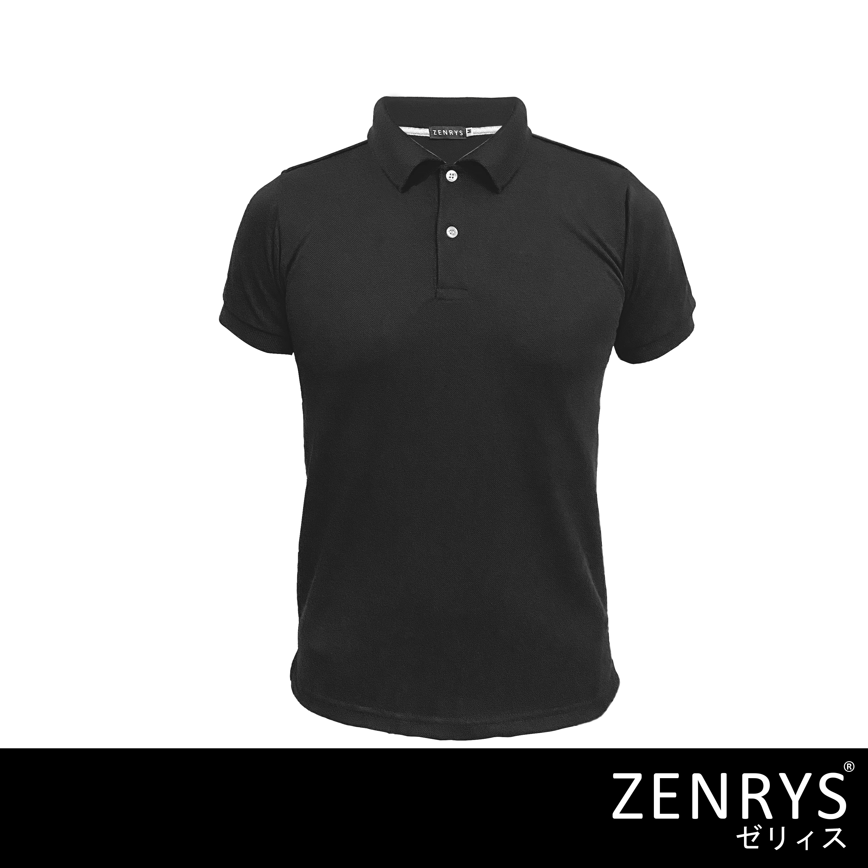 black polo shirt mens slim fit