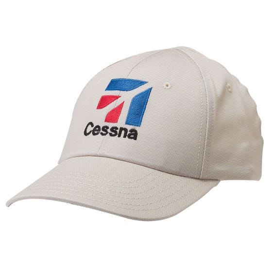 Cessna Cap (White) / Pilot Supplies 