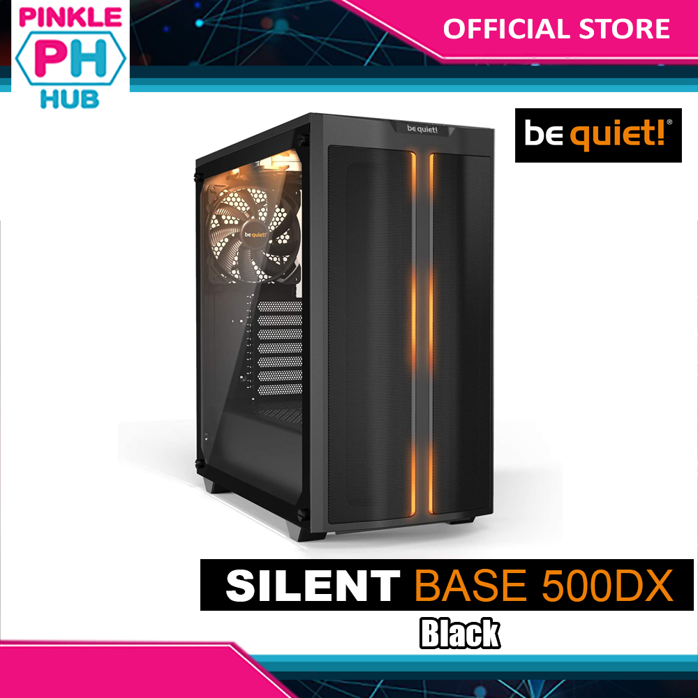 be quiet! Black Pure Base 500DX Windowed ARGB PC Gaming Case