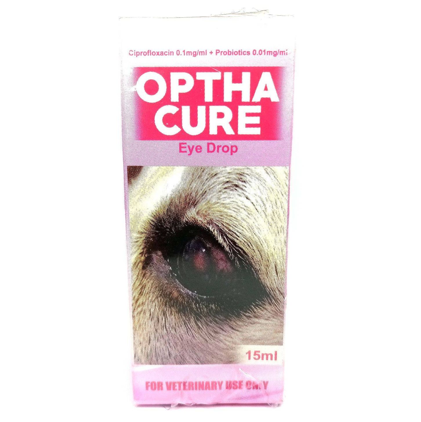 [VETKLIX II] 1Box (15ml) Optha Cure Eye Drop / Eye Drop for Pets / Eye