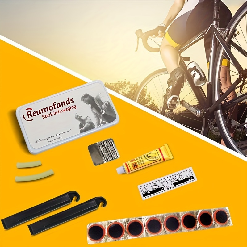 Bike Tire Repair Tool Mountain Bike Patch Kit MTB Bike Bicycle