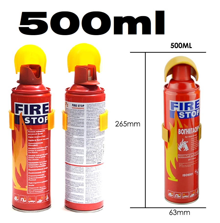 Mini FIRE EXTINGUISHER With Portable Stand Fire Stop For Car