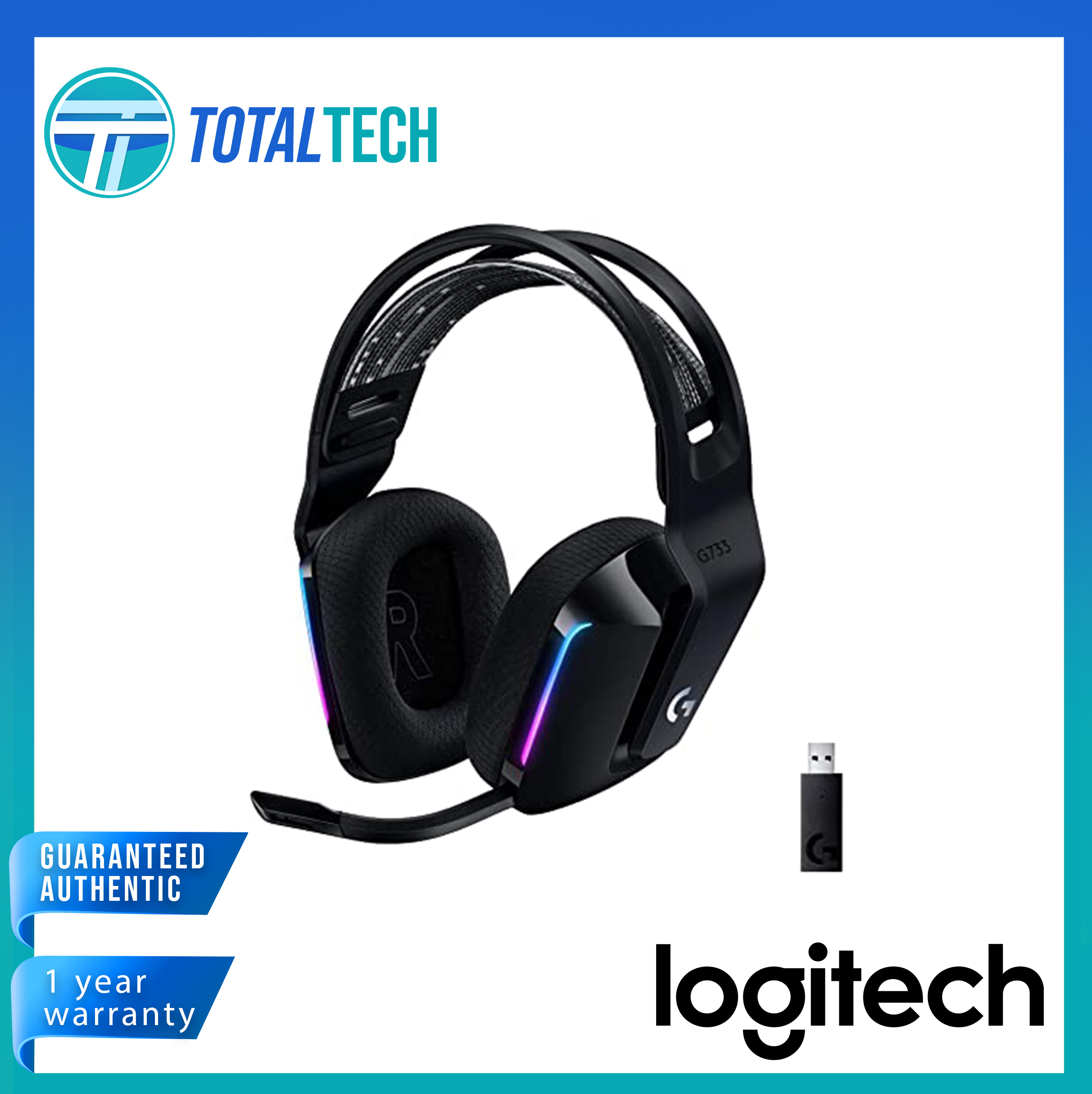 Logitech G733 KDA LIGHTSPEED Wireless Gaming Headset RGB DTS X2.0 7.1 –  League of Legends Fan Store