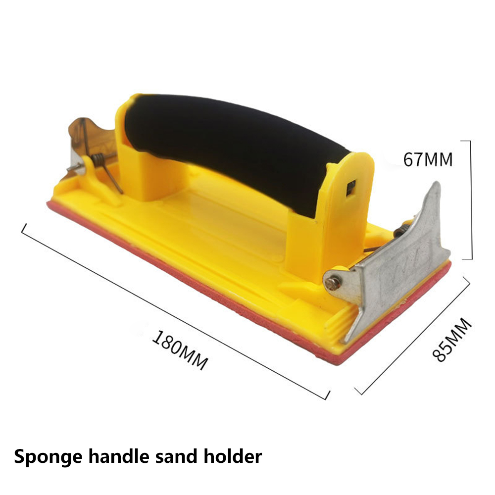 Handheld Sandpaper Sheet Frame Holder Grinding Polishing（ready stock