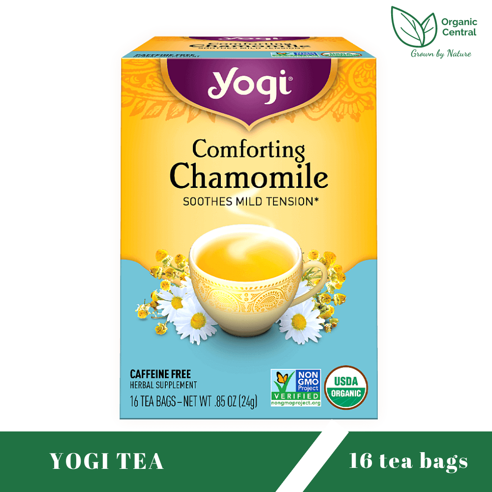 Yogi Tea Comforting Chamomile Caffeine Free 16 Tea Bags | Lazada PH