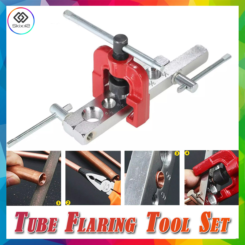 Tube Flaring Tool Set CT-2020 Manual Copper Tube Expansion Reamer Water ...