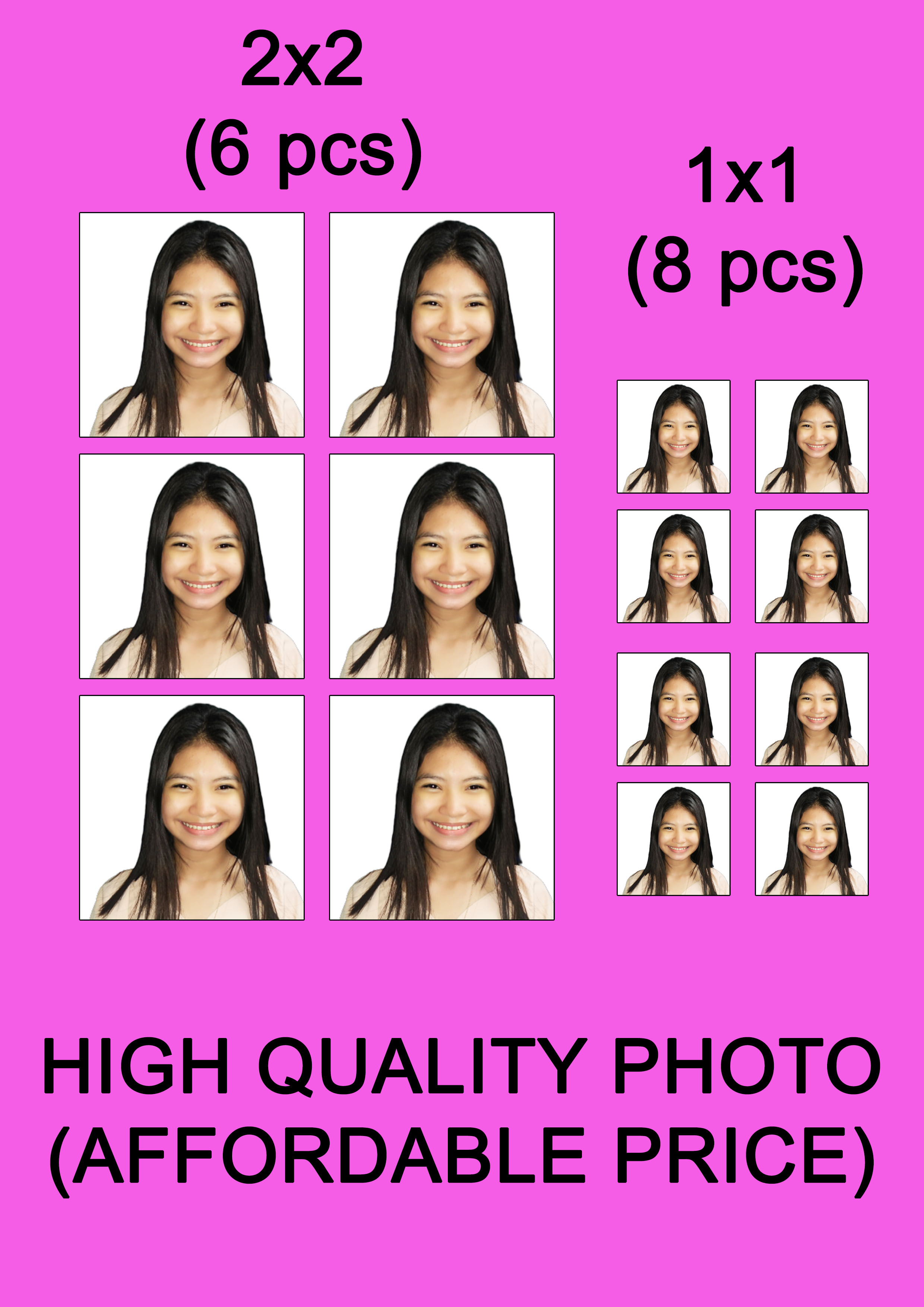 Get perfect symmetry with 2x2 picture size white background for your ...