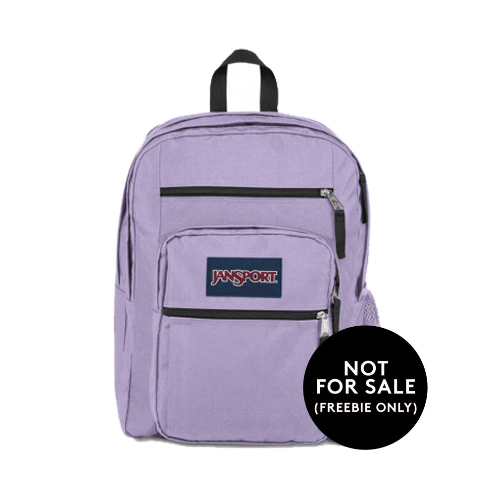 [FREEBIE/NOT FOR SALE] JanSport Lavender Backpack Lazada PH