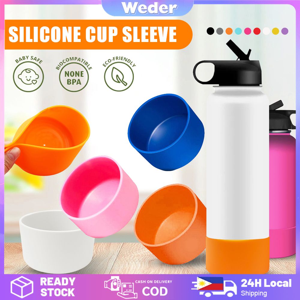 Local Stock] Silicone Protective Boot Sleeve Bottle Flask 7.5cm