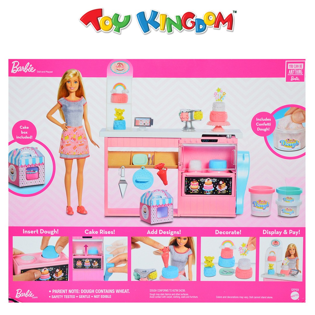 barbie cake decorating playset