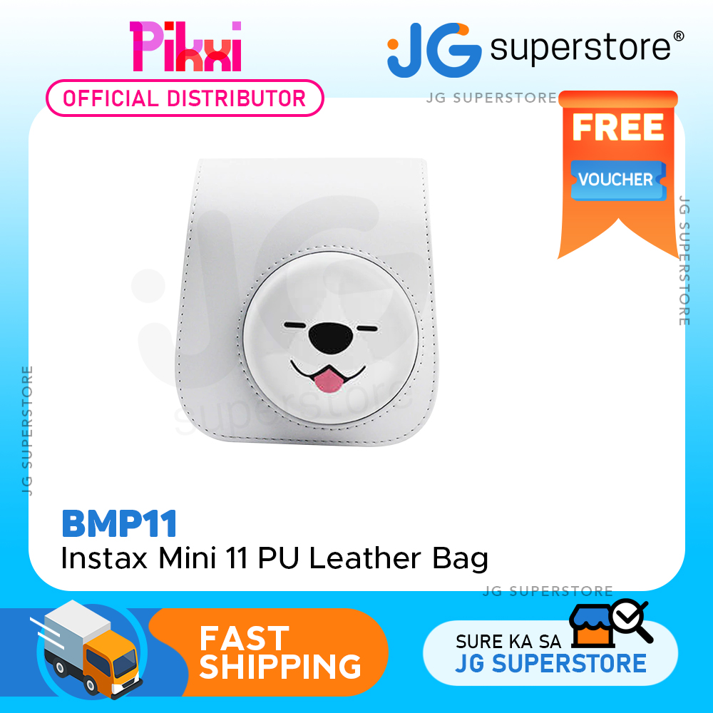 Pikxi Bmp11 Fujifilm Instax Mini 11 Pu Leather Camera Case Bag With