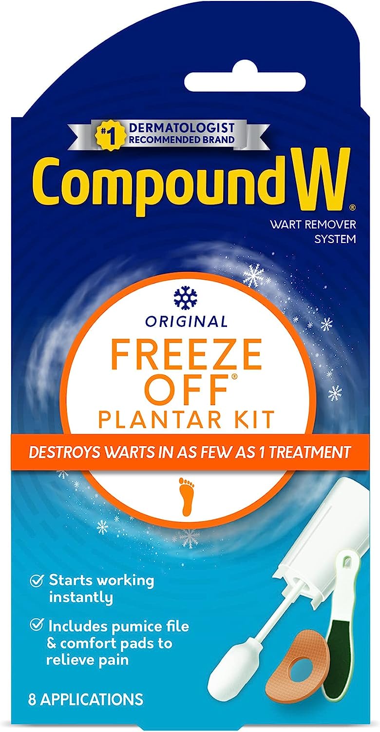  Compound W NitroFreeze + GelPads, Wart Removal, 1 Pen