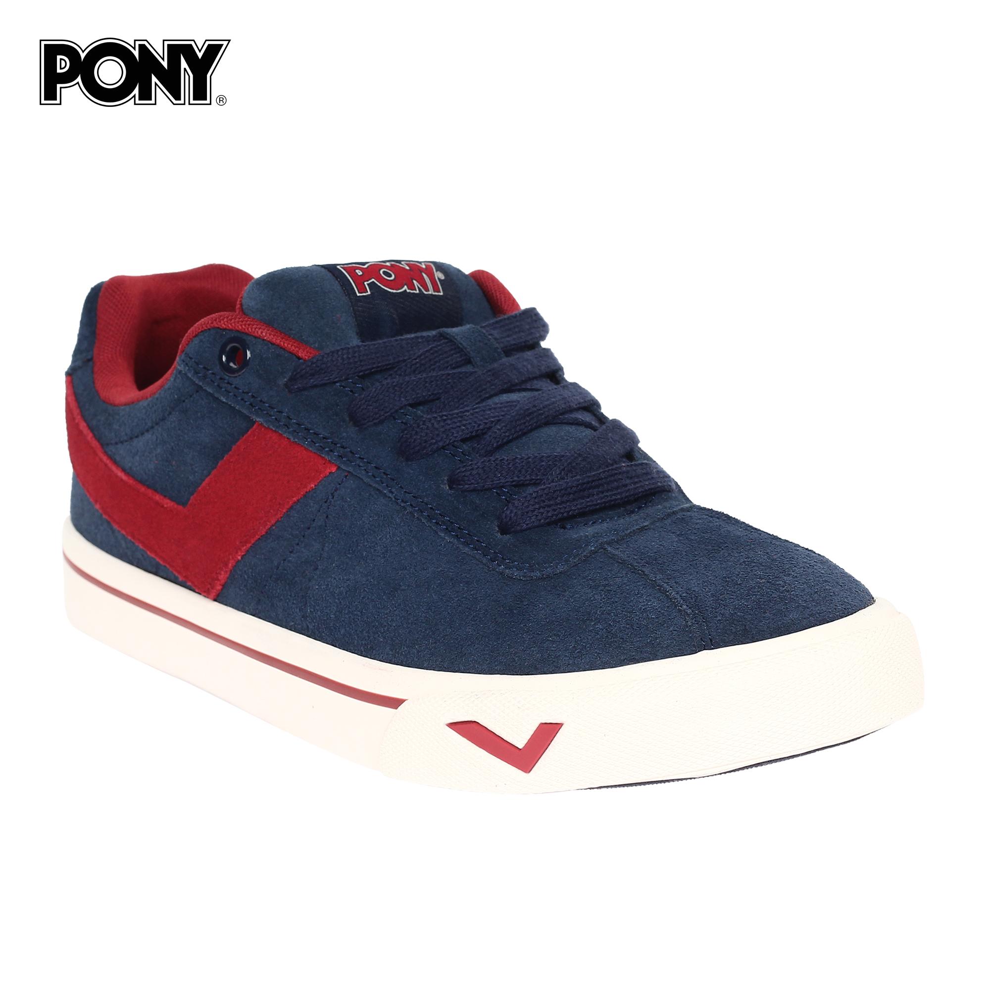 red pony sneakers