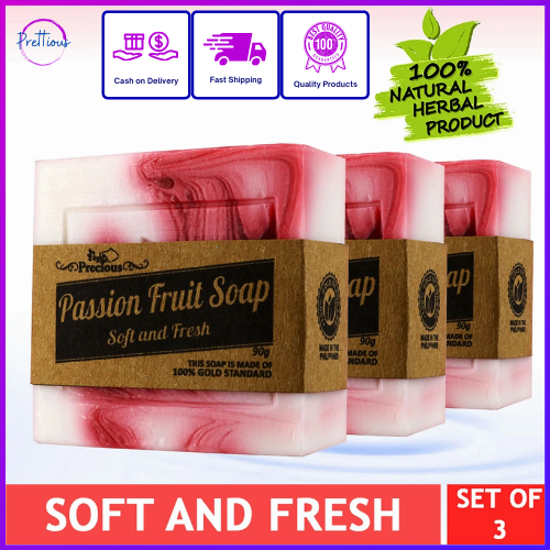 Prettious Organic Soap Passion Fruit / Masaflora Anti Aging and