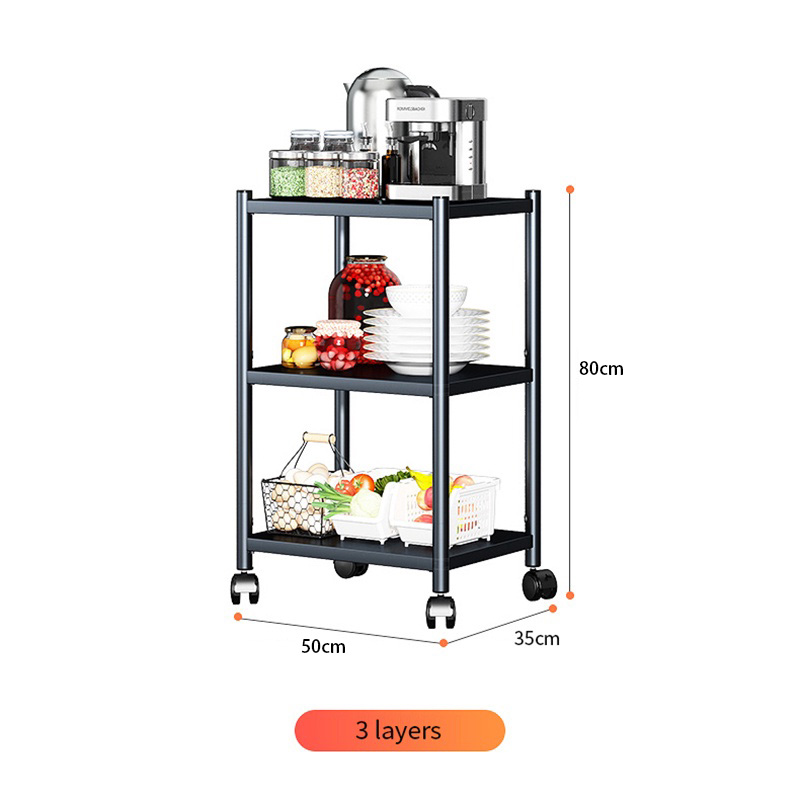 Royalstar Multilayer Stainless Steel Kitchen Shelf Utility Storage