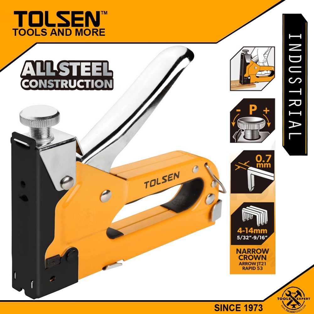 Tolsen Industrial All Steel Staple Gun Tacker (414mm, 5/32"9/16") 43020 Lazada PH