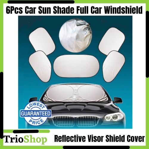 Car Windshield Sunshade Sun Shade Folding Silvering Sun Visor with