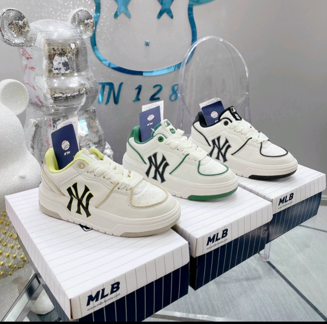 MLB NY Chunky Liner New York Yankees Sneakers For Men Women With