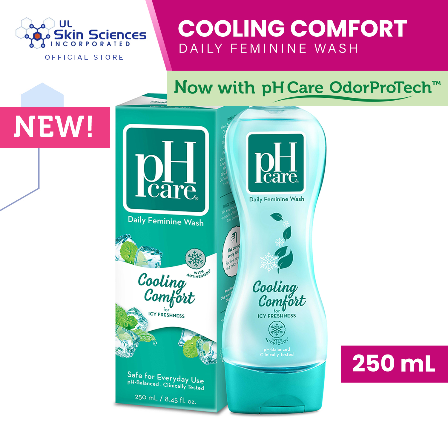 PH Care Naturals Intimate Wash Cooling Comfort 150ml