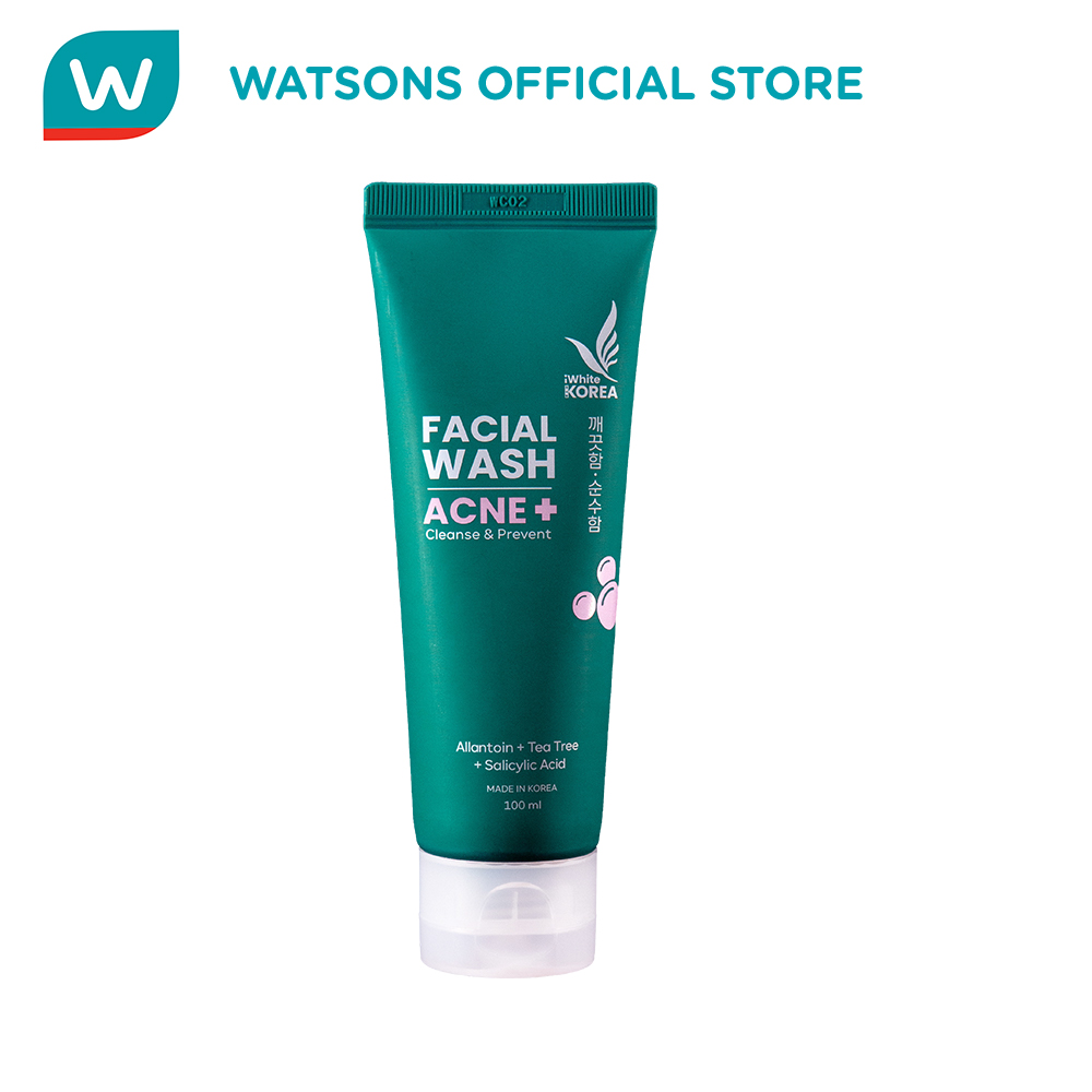 IWHITE KOREA FACIAL WASH ACNE+ 100ML Lazada PH