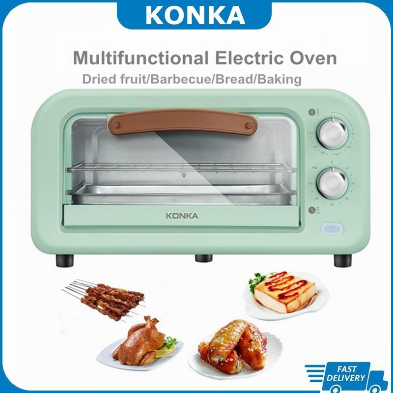 KONKA 12L Electric Oven For Baking Cake Kitchen And Bread Cooking