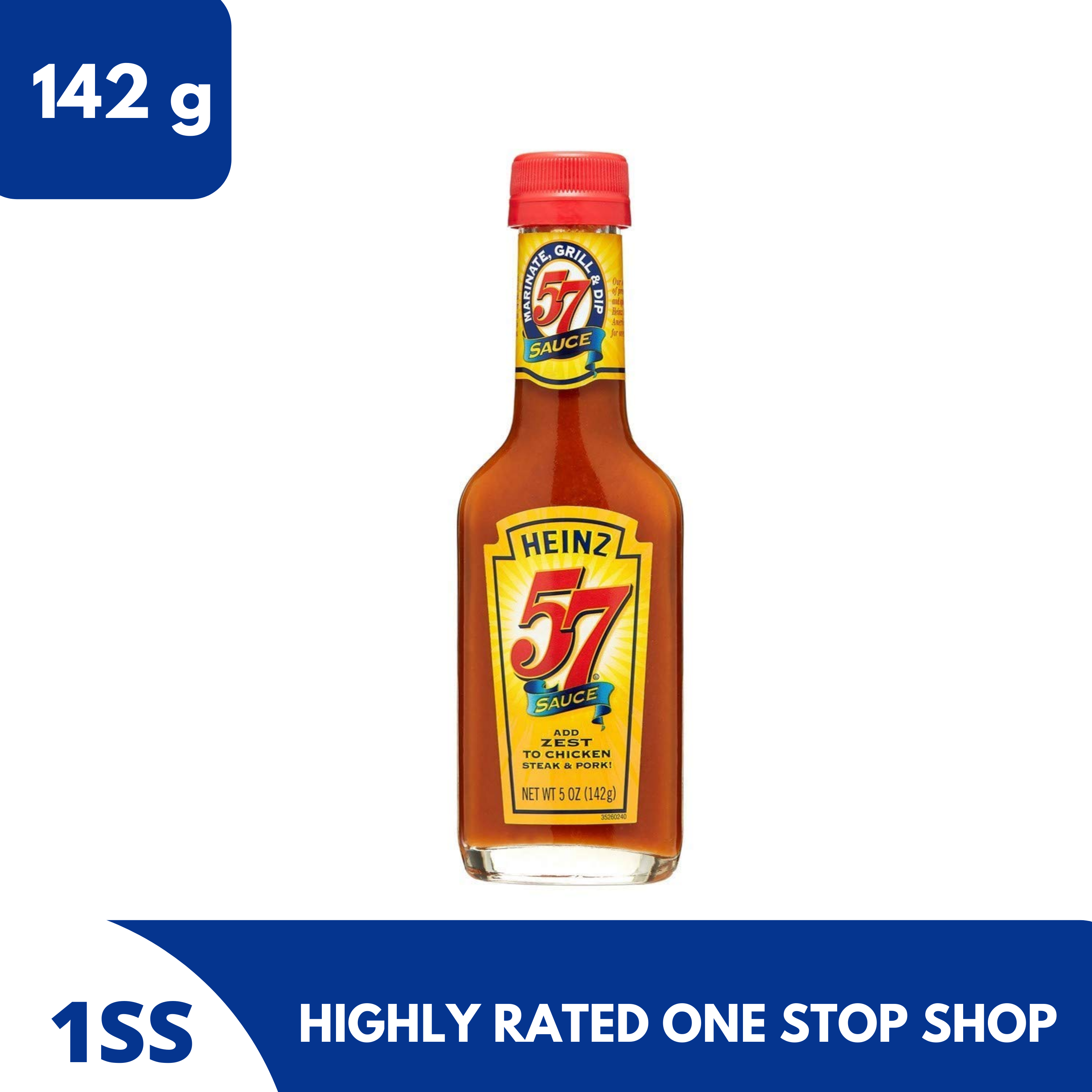 Heinz 57 Sauce Add Zest to Chicken Steak Pork 142g Local