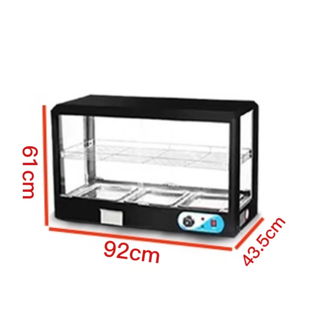 Heavy Duty Curve Glass Showcase Display Electric Food Warmer Lazada PH