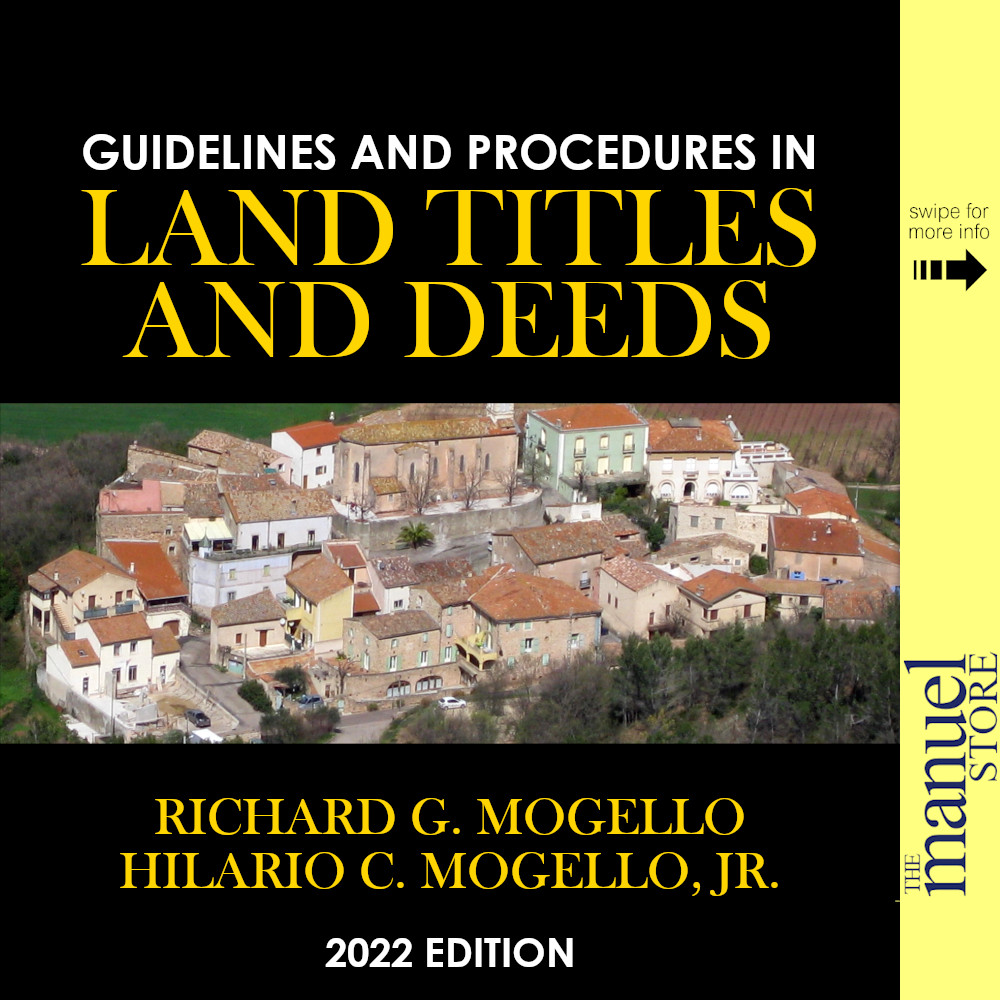 Mogello (2022) Land Titles and Deeds, Guidelines and Procedures in