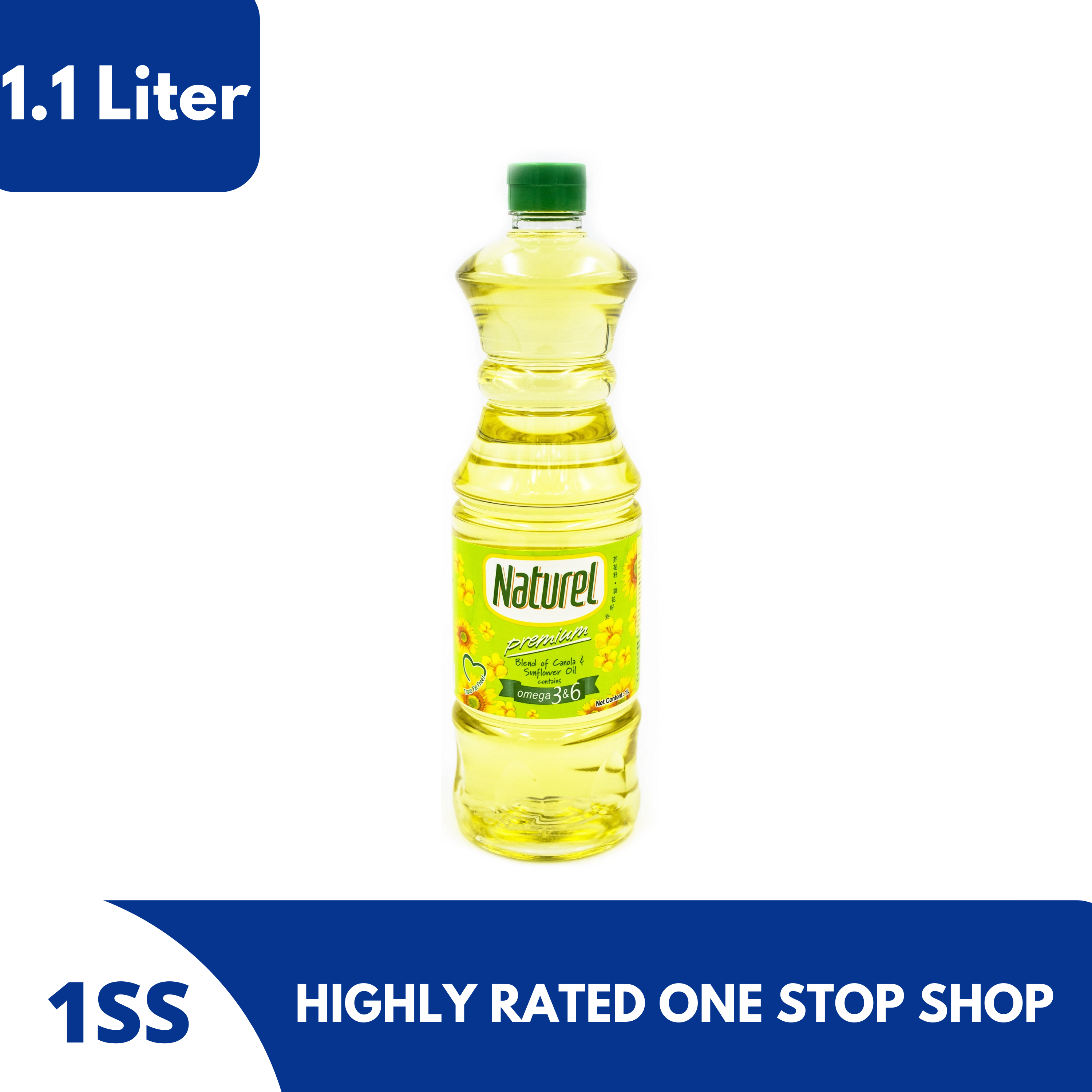 Naturel Premium Blend Of Canola & Sunflower Oil, 1.1 Liters Lazada PH
