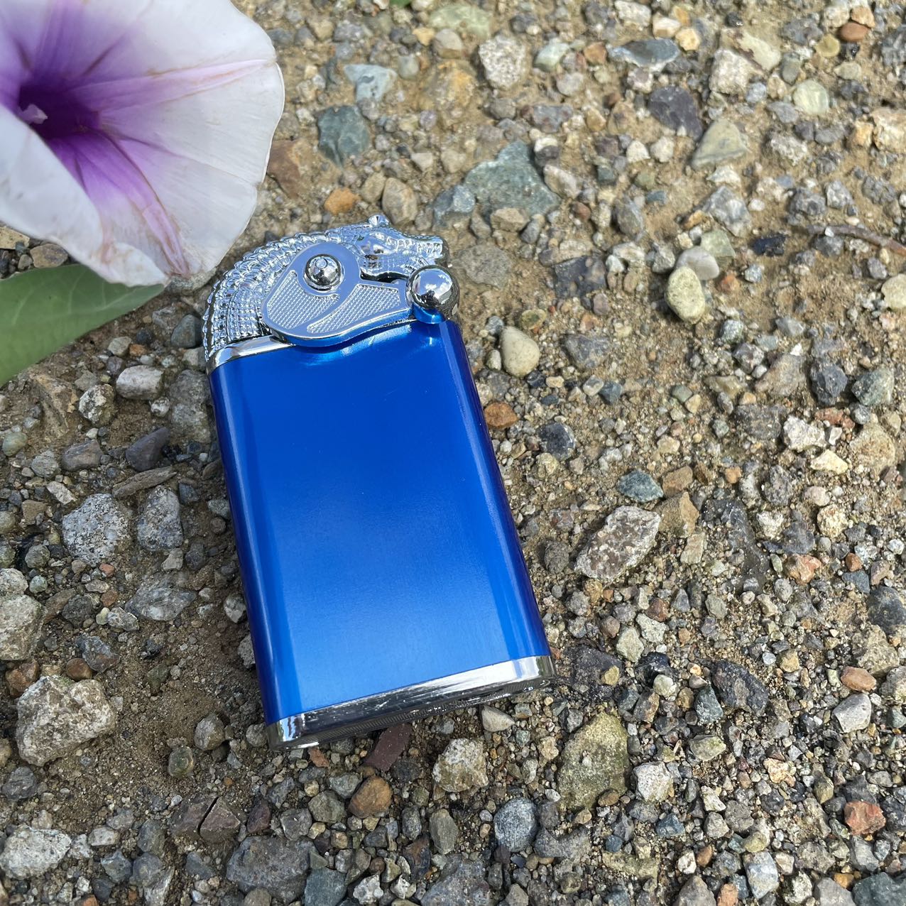 Kimigo Dual Open Flame Lighter/Snake Crocs Lighter Refillable Lighter