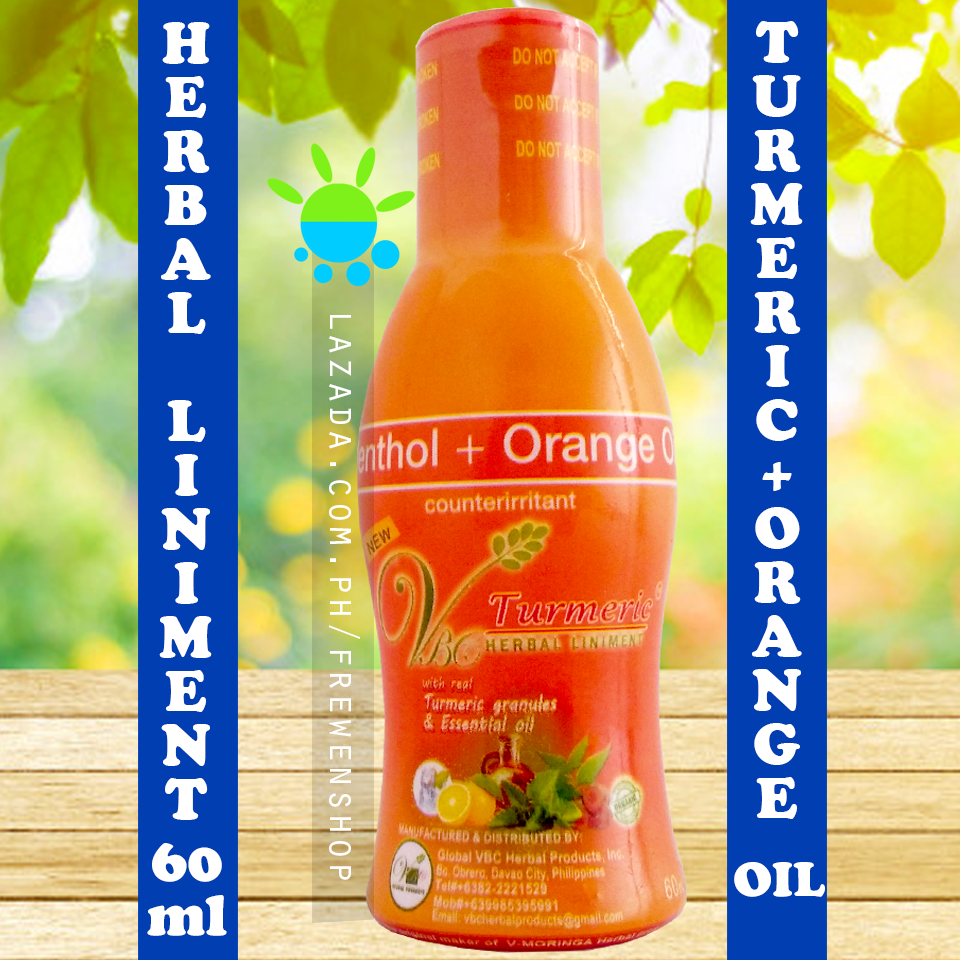 TURMERIC HERBAL LINIMENT OIL Body Massage Oil Pain Reliever Back Muscle