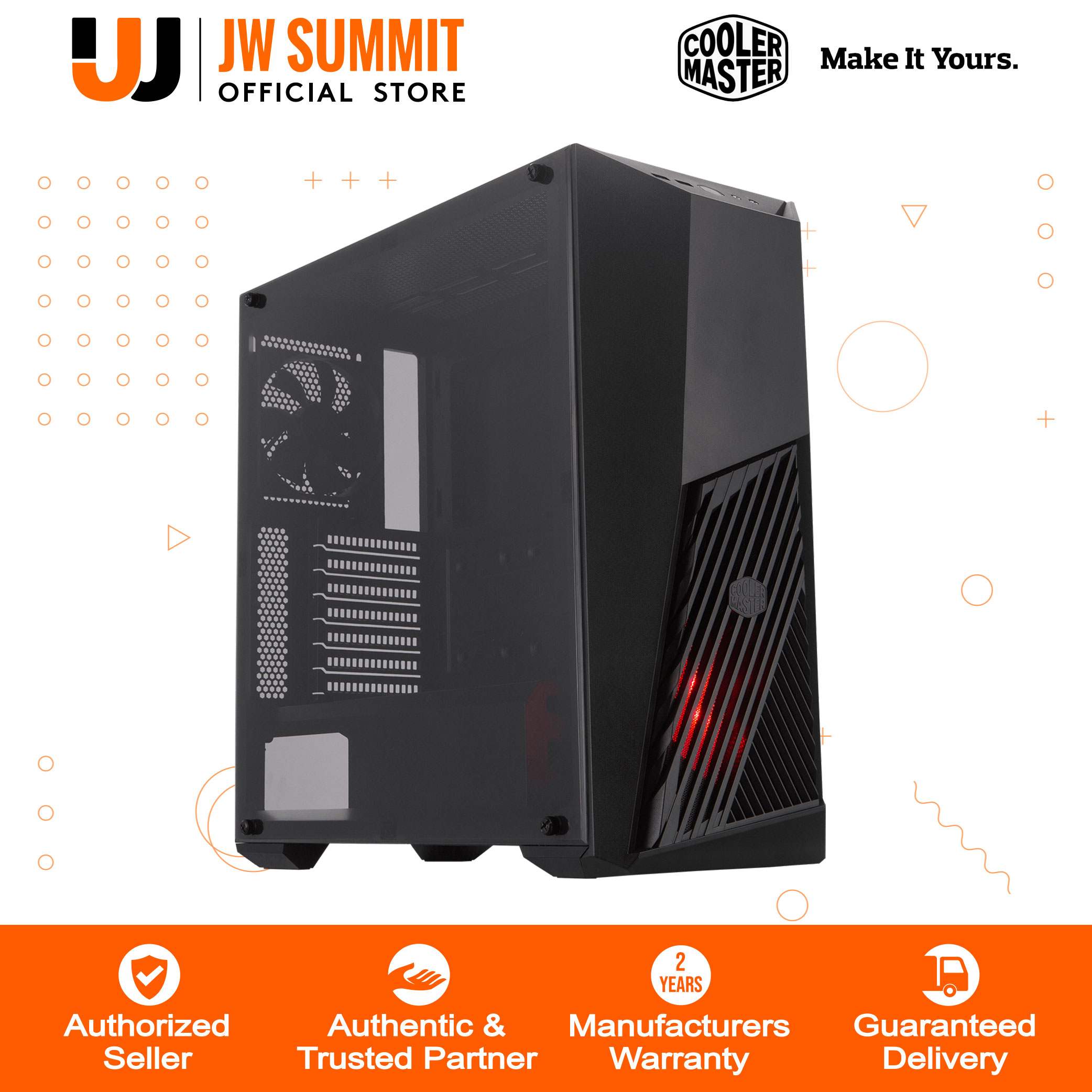 Cooler Master Masterbox K501L Mid Tower RGB Desktop Case (MCB-K501L ...