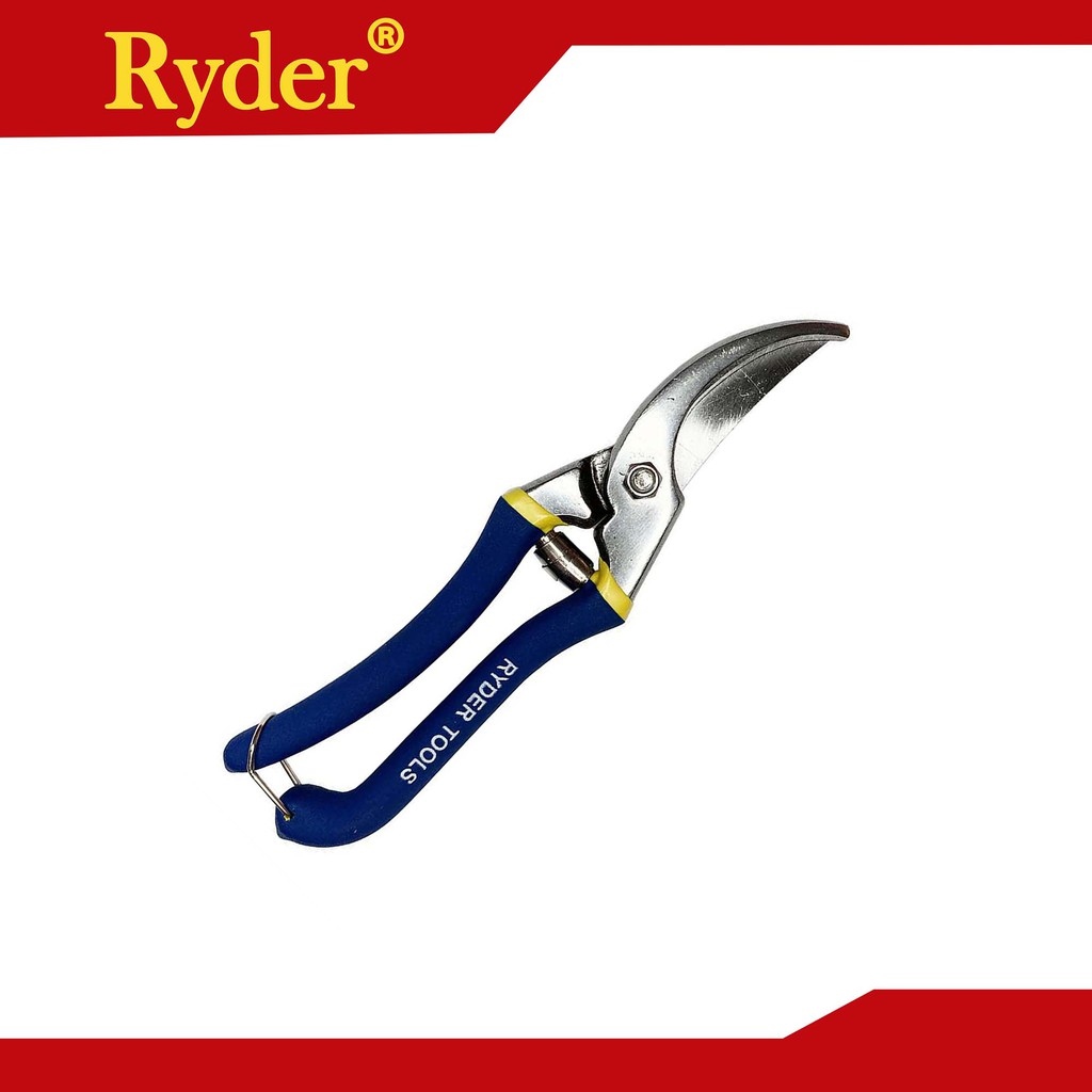 RYDER Garden Tools Heavy Duty Pruning Shears (8 inches 200mm) Cutter