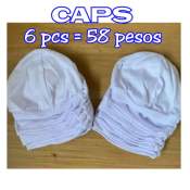 6pcs Baby Caps for NEWBORN