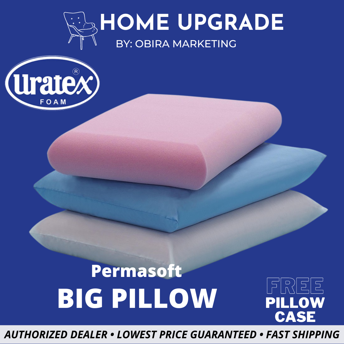 URATEX Permasoft Pillow Lazada PH