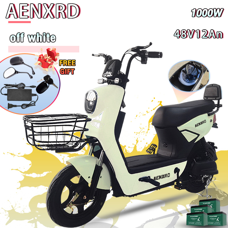AENXRD Q8 Electric Bicycle E Bike For Adult 48v12ah Wheels Max Speed  65KM/H Waterproof IP65 LCD