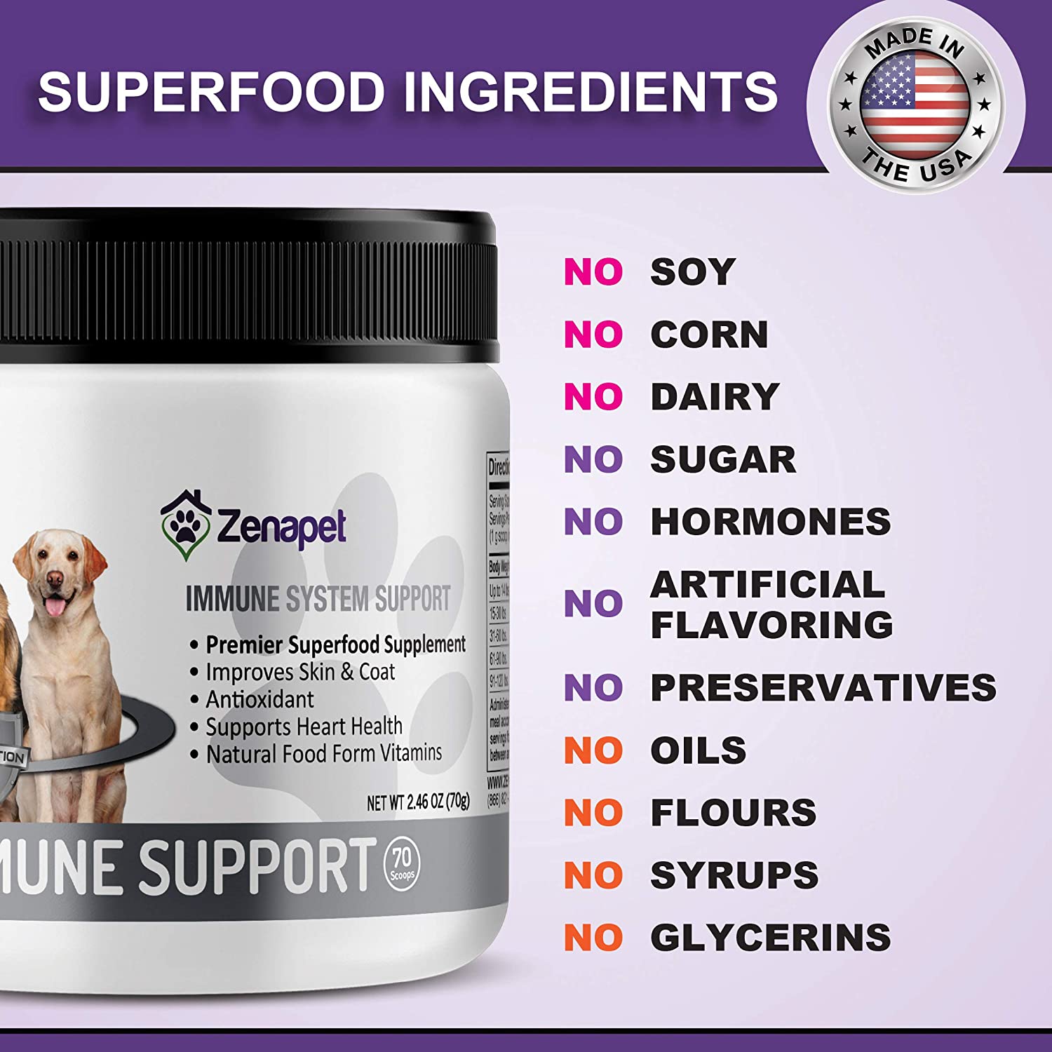zenapet immune support