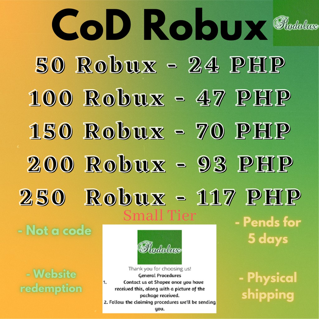 Robux 100 Robux Shop Robux 100 Robux With Great Discounts And Prices Online Lazada Philippines - how much robux is 100