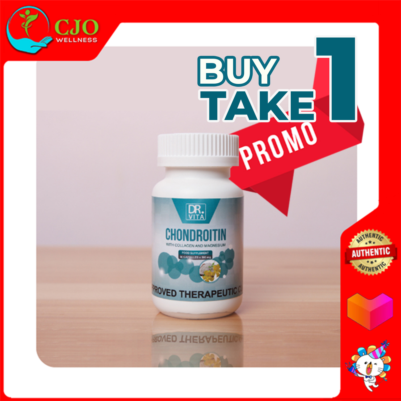 🔥BUY 1 TAKE 1 Chondroitin With Collagen and Magnesium Empowered by Cat