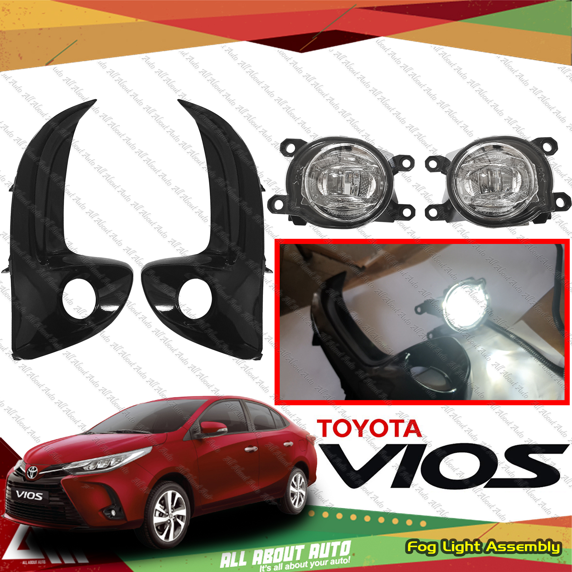 fog lamp vios