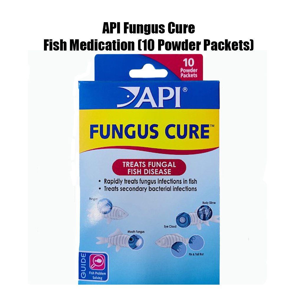 API Fungus Cure Fish Medication (10 Powder Packets) | Lazada PH