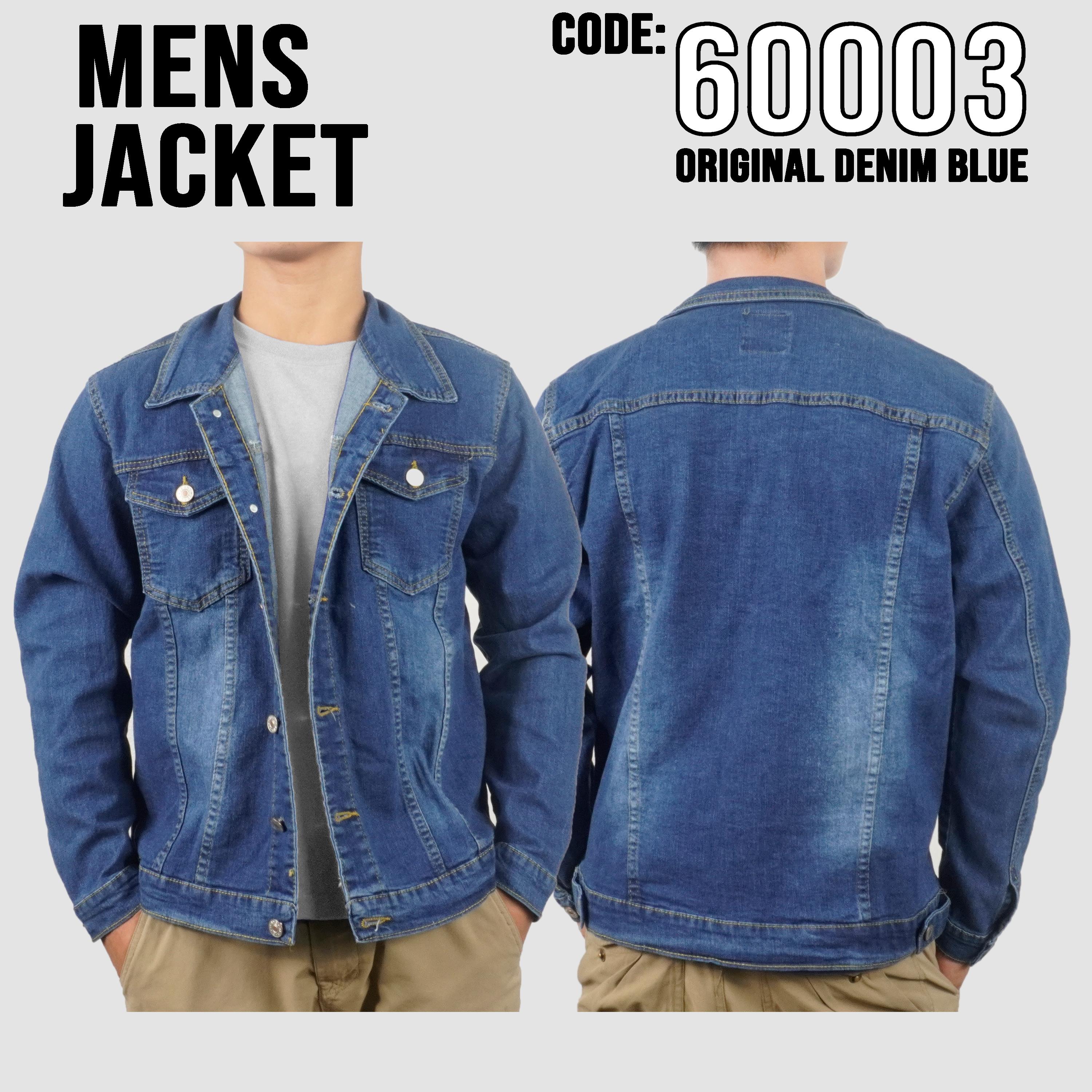 Men's Denim Jacket Size SXL Denim Jacket Lazada PH