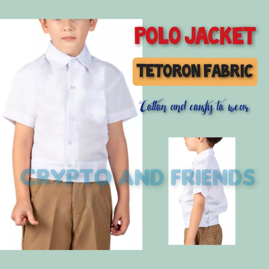 1CAF' POLO FOR BOYS UNIFORM// SCHOOL UNIFORM// PJ PS TETORON FABRIC" Lazada PH