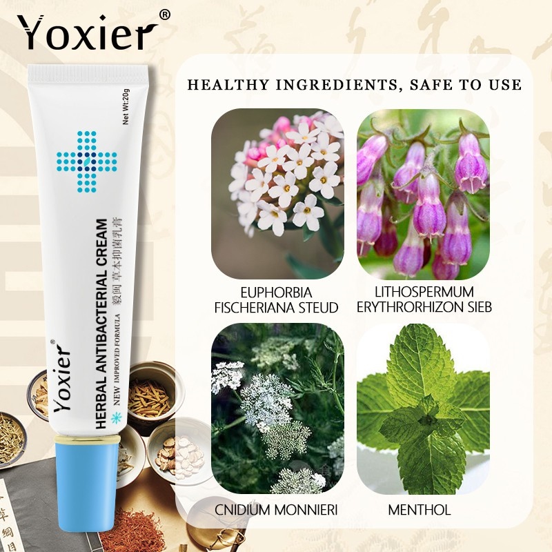 Yoxier Antibacterial Eczema Psoriasis Anti Itch Dermatitis 20g Lazada PH