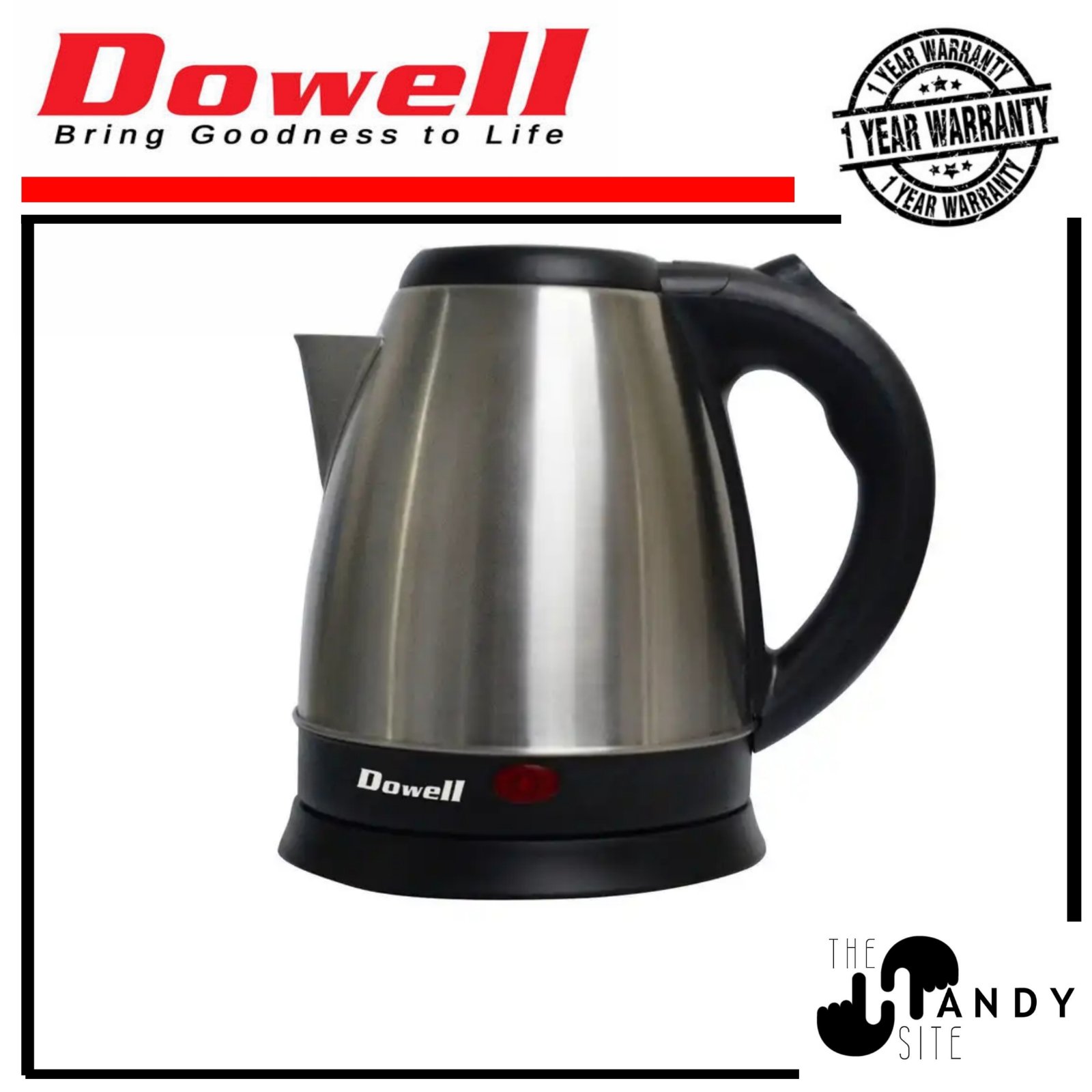 Dowell EK105S 1.5L Electric Kettle Lazada PH